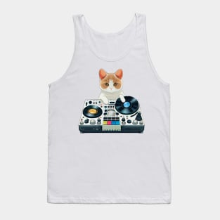 DJ Kitty Tank Top